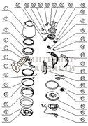 Стеклянный корпус чайника Galaxy GL0552 391150