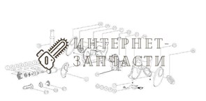 Фиксирующее кольцо  мясорубки Galaxy GL2401 391409