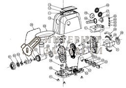 Крышка отсека мясорубки Galaxy GL2408 391453