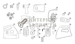 Фиксирующие кольцо  мясорубки Galaxy GL2412 391517