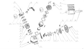 {{photo.Alt || photo.Description || 'Фильтр воздушный в сборе компрессорной головки Elitech ТС 2095 (рис.26)'}}