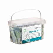 Таблетки ALL IN 1 Brezo бесфосфатные для посудомоечной машины, 100 шт. в водорастворимой пленке