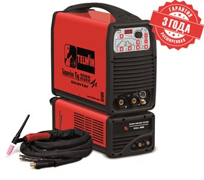 Сварочный аппарат SUPERIOR TIG 322 AC/DC HF/LIFT 400V AQUA 3701