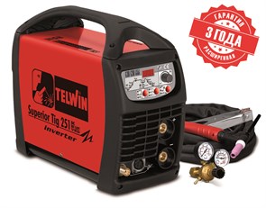 Сварочный аппарат SUPERIOR TIG 251 DC-HFLIFT VRD 400V+ACC 3810