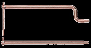 Комплект консолей с электродами L=500 mm (803024) 4485