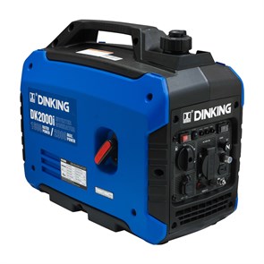Генератор бензиновый инверторный Dinking DK2000i (2 кВт, 230В/50Гц, DK148, бак 4л.) 1570