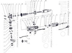 Корпус болгарки Sturm! AG9012T (рис.30) AG9012T-30