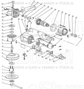 Фланец внутренний болгарки Sturm! AG9012V (рис.4) AG9012V-4