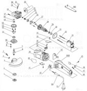 Корпус статора болгарки Sturm! AG9018E (рис. 39) AG9018E-39