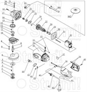 Конденсатор болгарки Sturm! AG9512 (рис. 37) AG9512-37