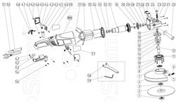 Шестерня ведущая с 07.03.13г. болгарки Sturm! AG9524P (рис. 28) AG9524P-28