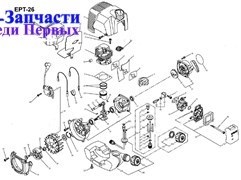 Поршень триммера Elmos EPT26 4280215023