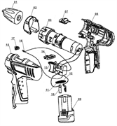 Резистор шуруповерт EINHELL RT-CD 10,8 Li (4513187 11011) 451318501020