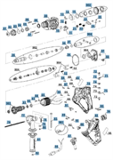 шайба 4 отбойного молотка EINHELL RT-RH 20/1 (4258491) (рис.24) 425842501024
