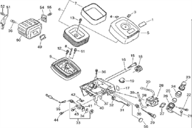 ПАТРУБОК КАРБЮРАТОР бензореза ECHO CSG680 (рис.26) ECHA204000030