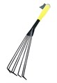 Грабельки Inbloom , металл с пластиковой ручкой, 37 см