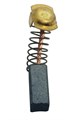 Щетка угольная 7x11x15 пятак-уши-пружина УШМ Hanskonner HAG15150EC