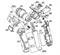 передний корпус 2 (Einhell Красный) аккумуляторной отвертки Einhell TC-SD 3,6 Li (4513442) (рис.19) 451344201019 - фото 66331